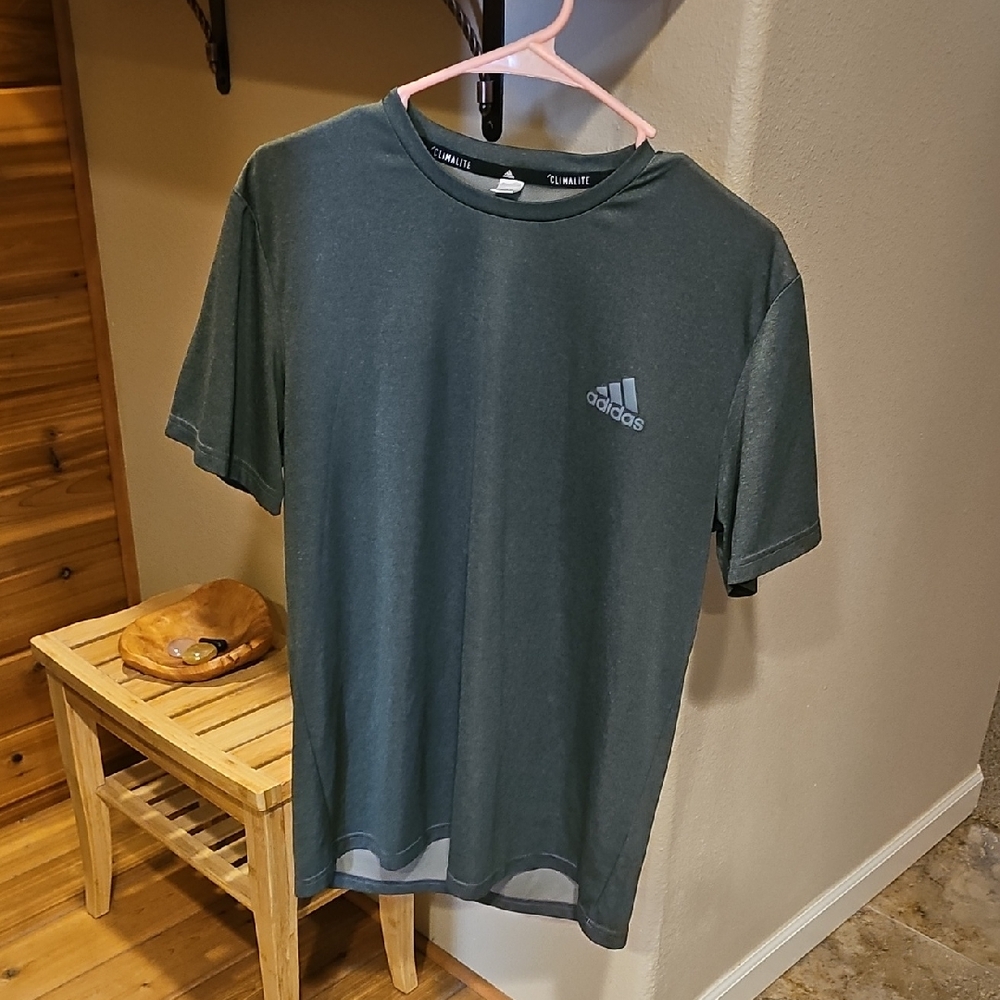 Mens Large Adidas Climalite Performance Tee